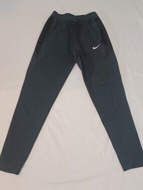 Nike Therma Flex Showtime Basketball Pants Mens Small Black Dri Fit CD0307-010